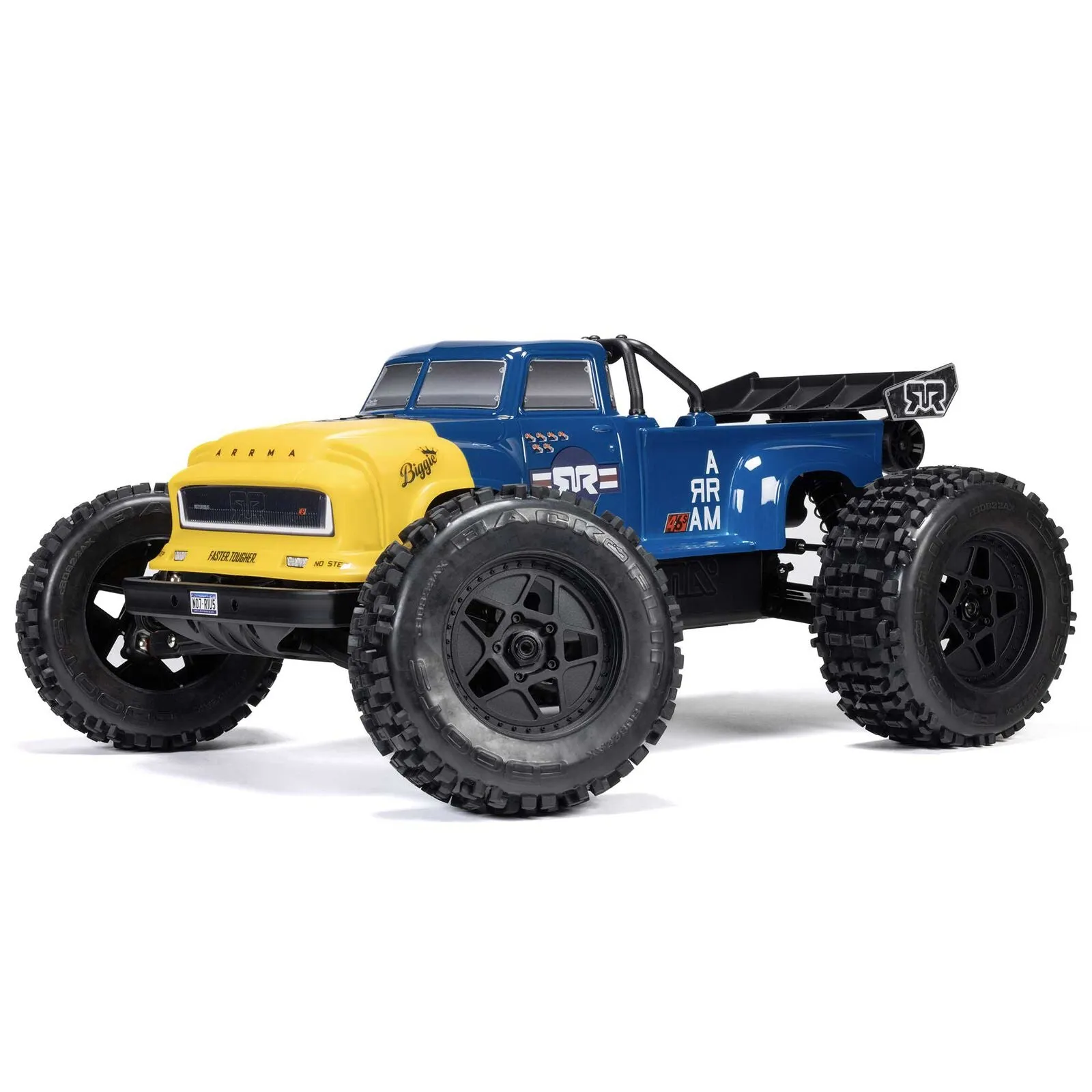 1/8 NOTORIOUS 6S V6 4X4 BLX Brushless Stunt Truck RTR, Blue