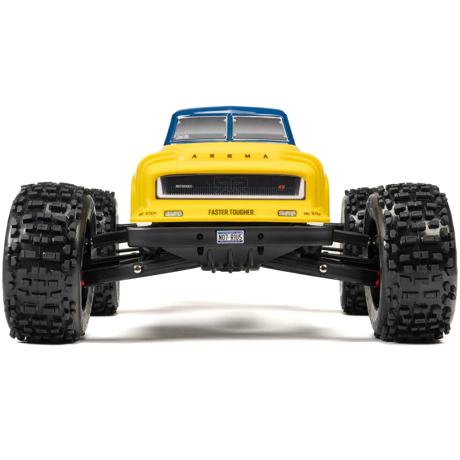 1/8 NOTORIOUS 6S V6 4X4 BLX Brushless Stunt Truck RTR, Blue