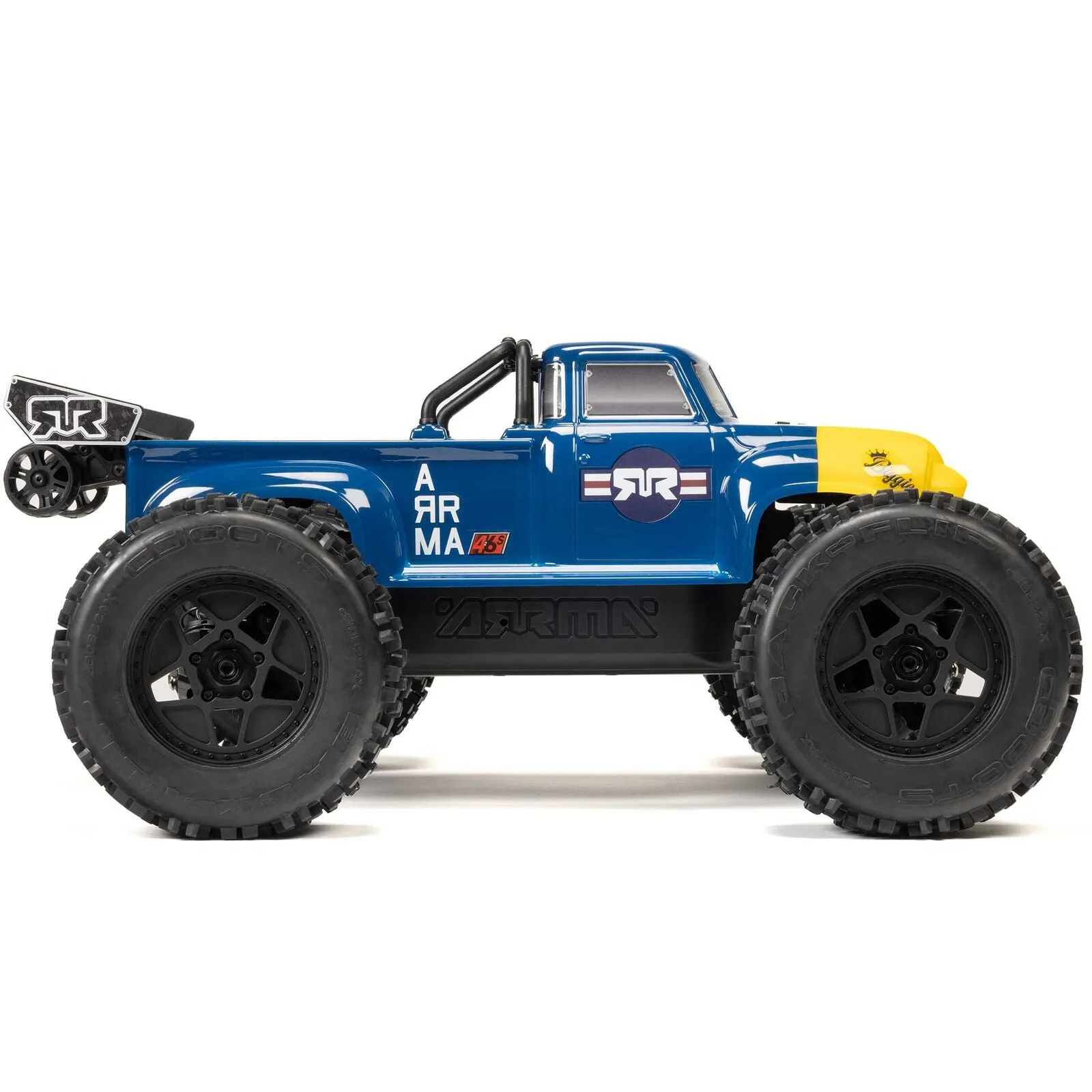 1/8 NOTORIOUS 6S V6 4X4 BLX Brushless Stunt Truck RTR, Blue