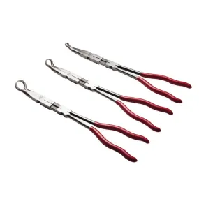 3-PC. Double-Jointed Gripping Pliers Set