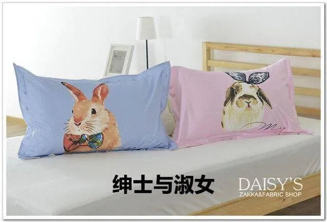 3D Cotton Cartoon Pillow Cases