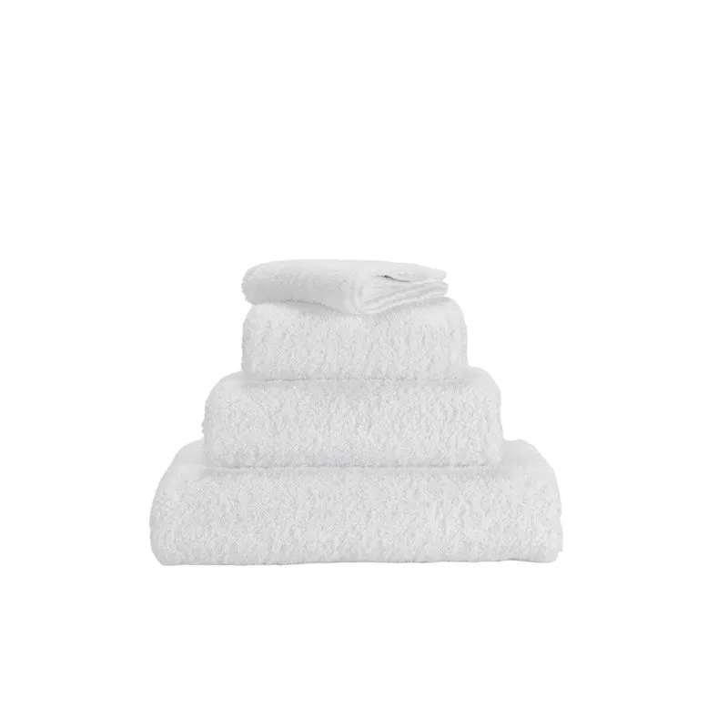 Abyss Super Pile Guest Towel 12x20 White 100