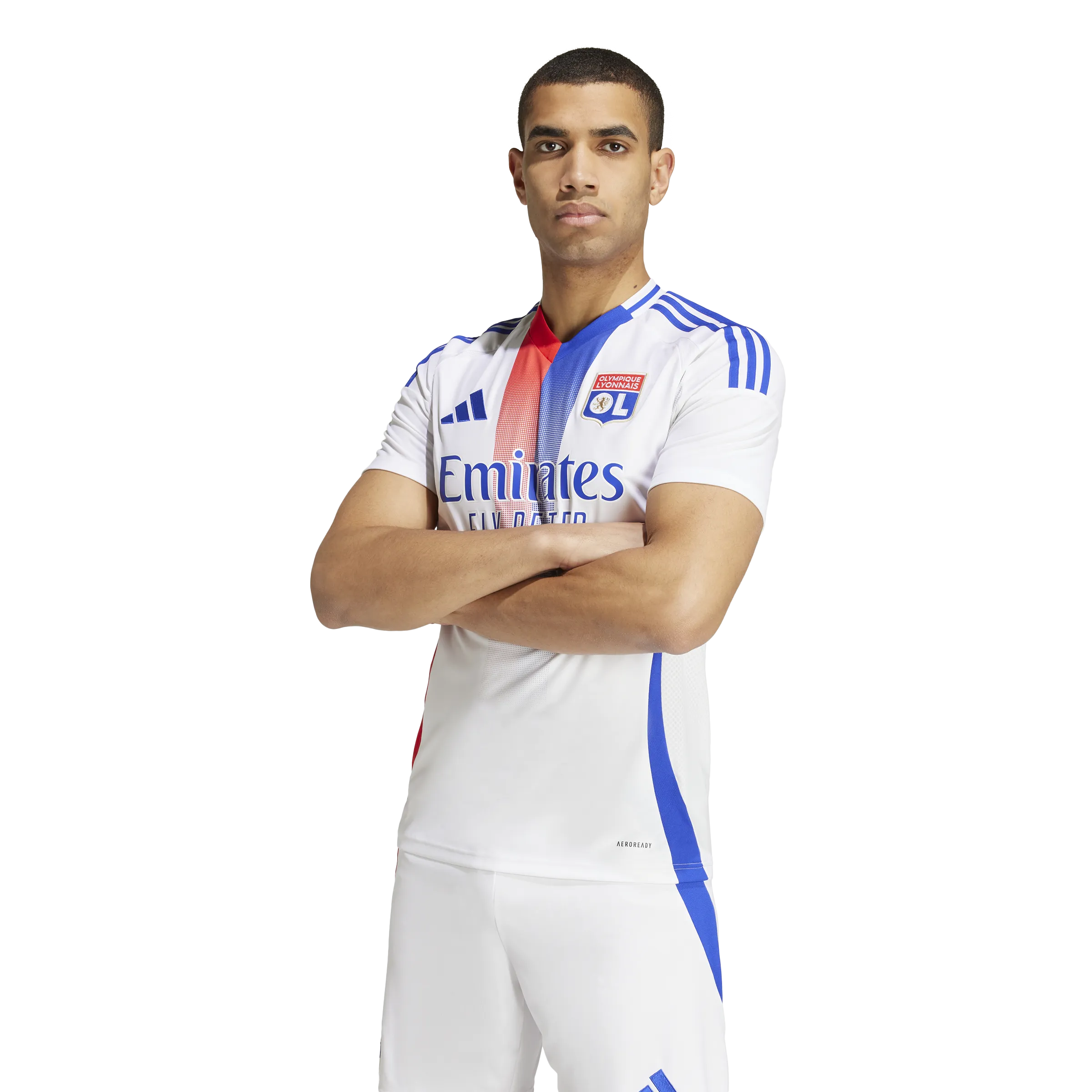 Adidas Olympique Lyonnais 2024 Home Jersey