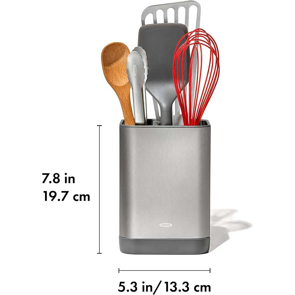 Adjustable Stainless Steel Utensil Holder by OXO