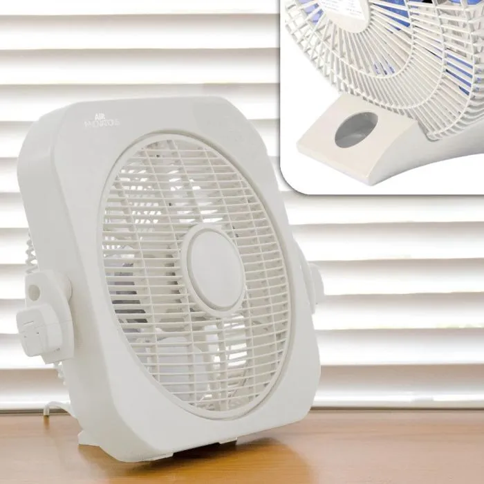 Air Innovations AI-4600 12” Swirl Cool 2-in-1 Fan with Remote