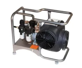 Air Systems 23" X 12" X 19" 3000 cfm 4 hp Polyethylene Pneumatic Air Powered Blower With 8" Duct