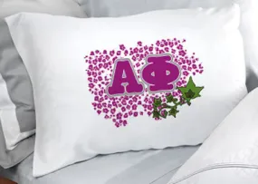 Alpha Phi Cheetah Print Pillowcase - SGPC