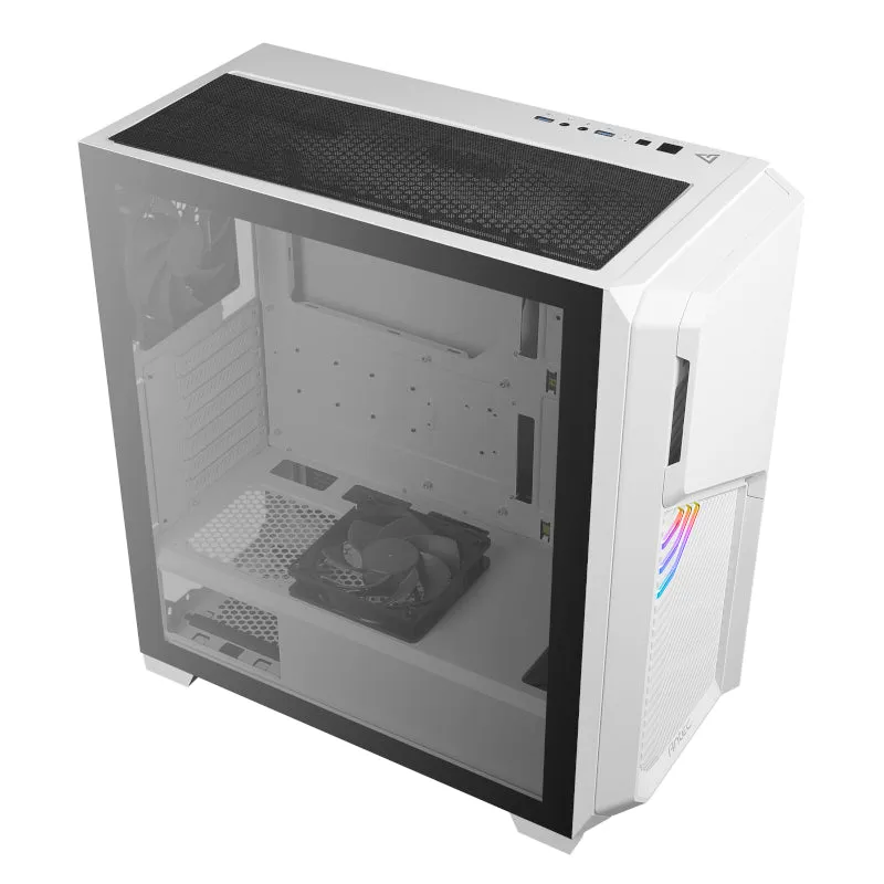 Antec Dp502 Atx | Micro-Atx | Itx Argb Mid-Tower Gaming Chassis - White