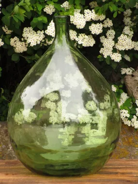 Antique French Demi John bottle 17"