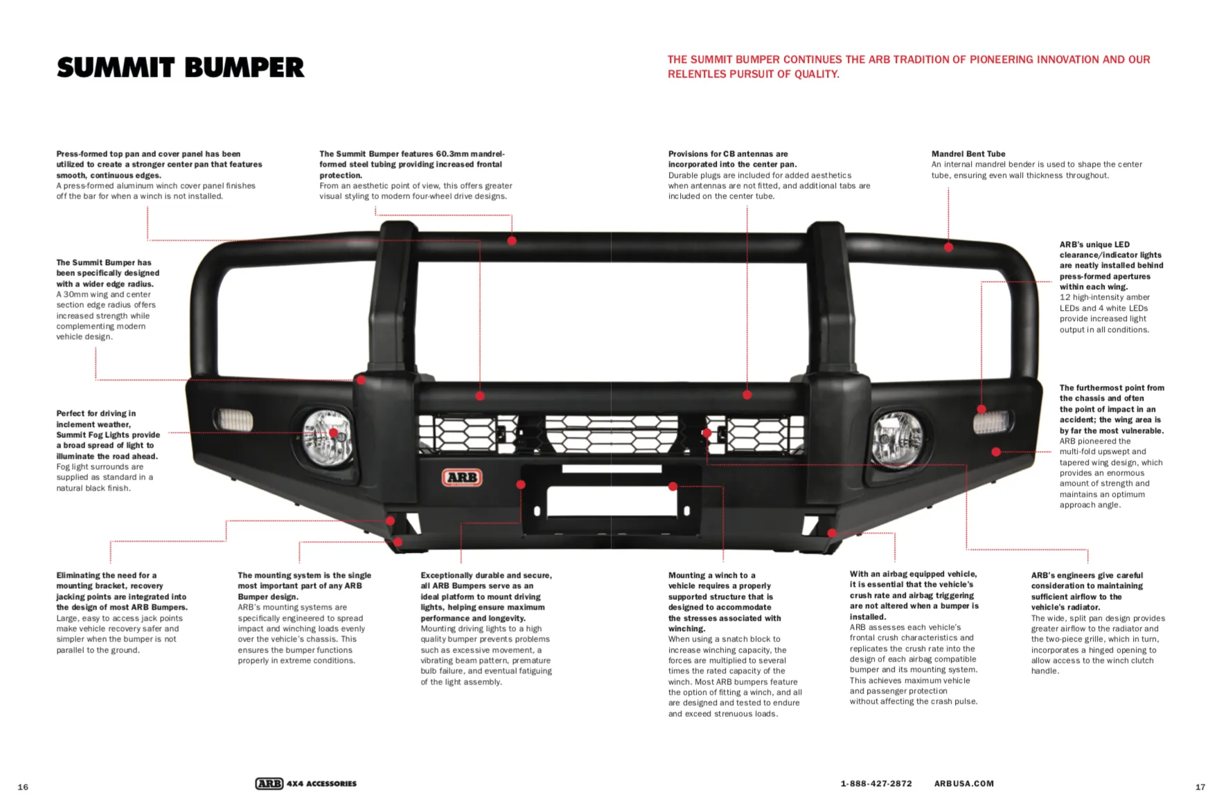 ARB Front Summit Bumper 2014-2019 Toyota Tundra