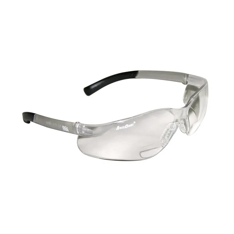 ArcOne SE-2200 Clear 2.0 Diopter Bifocal 2000 Series Safety Glasses (1 Pair)