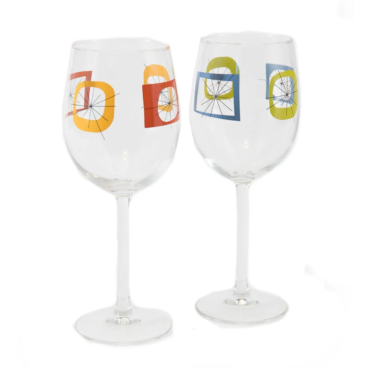 Atomic Design Wine Glass -Singles