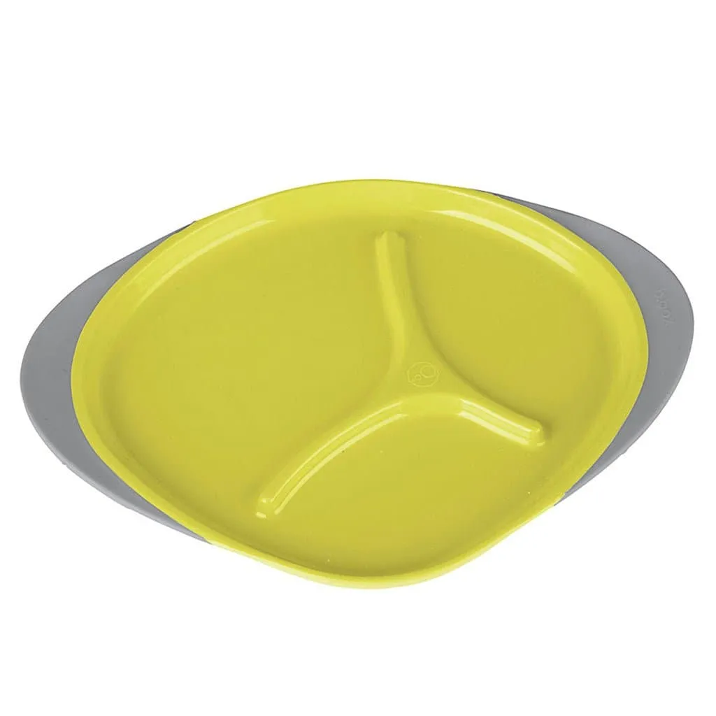 B.Box Feeding Set - Divider Plate, Sippy Cup & Cutlery Set - Lemon Sherbet