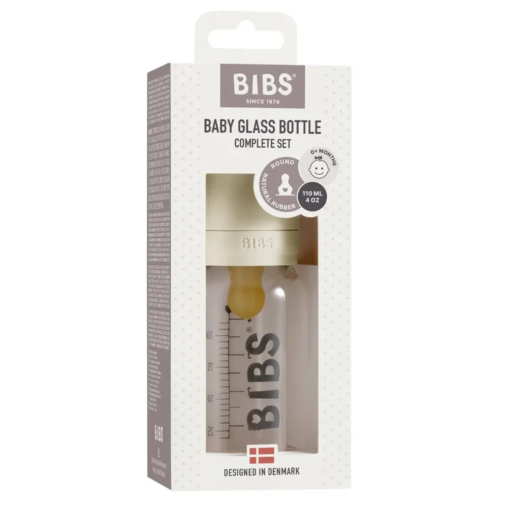 Bibs 110ml Glass Bottle Set