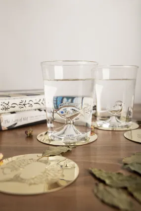 Bird Glass Cup