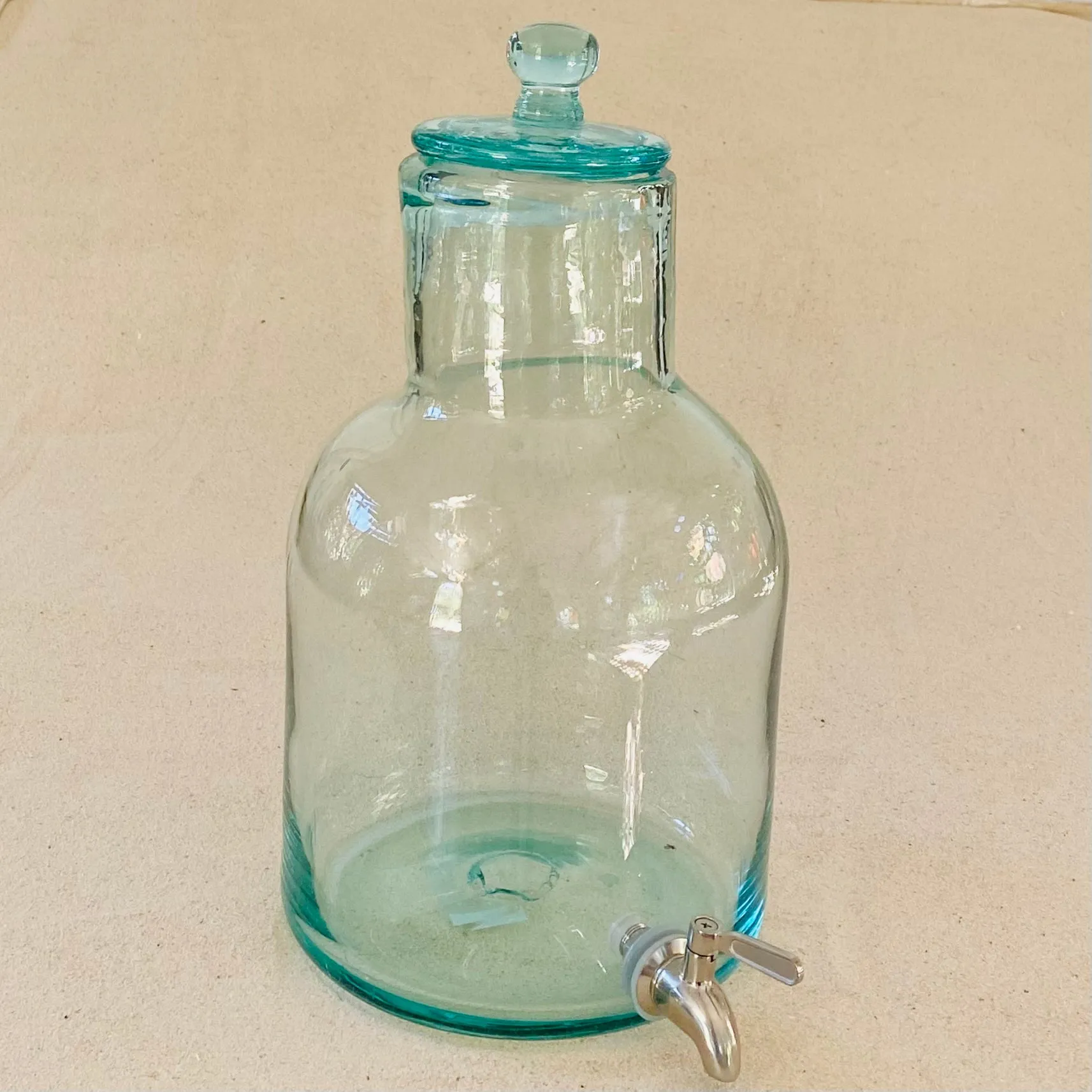 Blown glass - dispenser ~ 9 litres