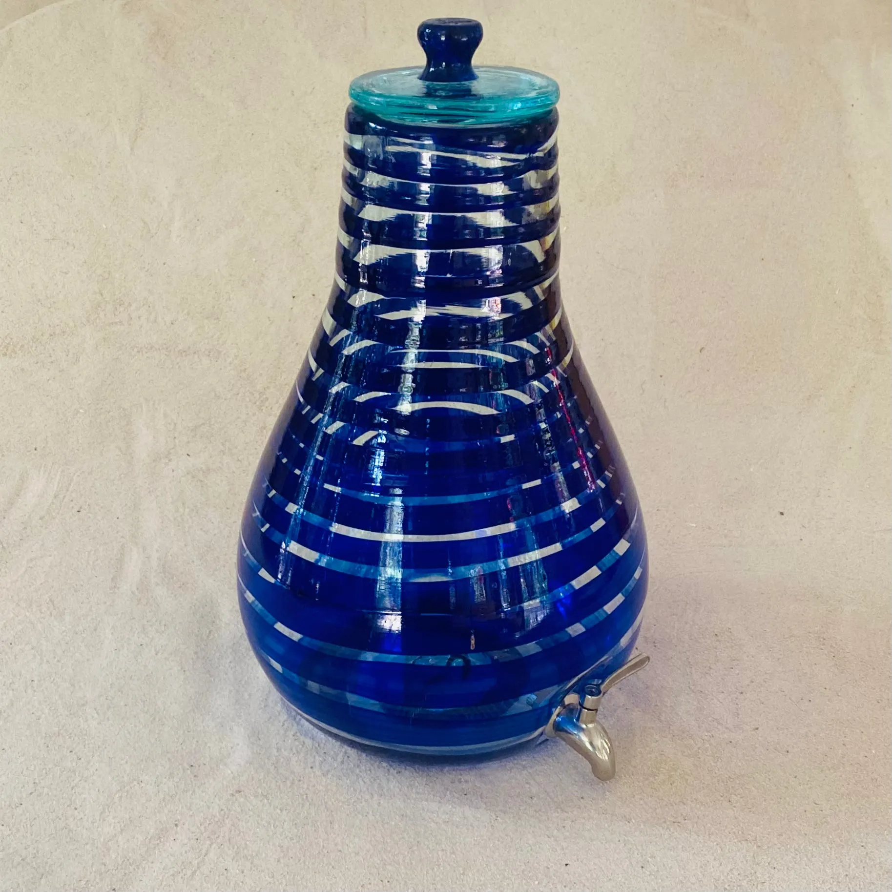 Blown glass - dispenser ~ 9 litres