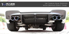 BMW 1M Revozport Raze Rear Diffuser with Ground Effect Panel