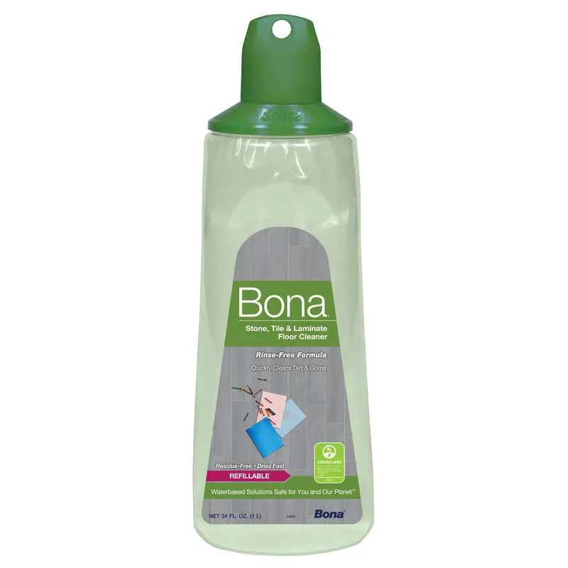 Bona No Scent Floor Cleaner Refill Liquid 34 oz