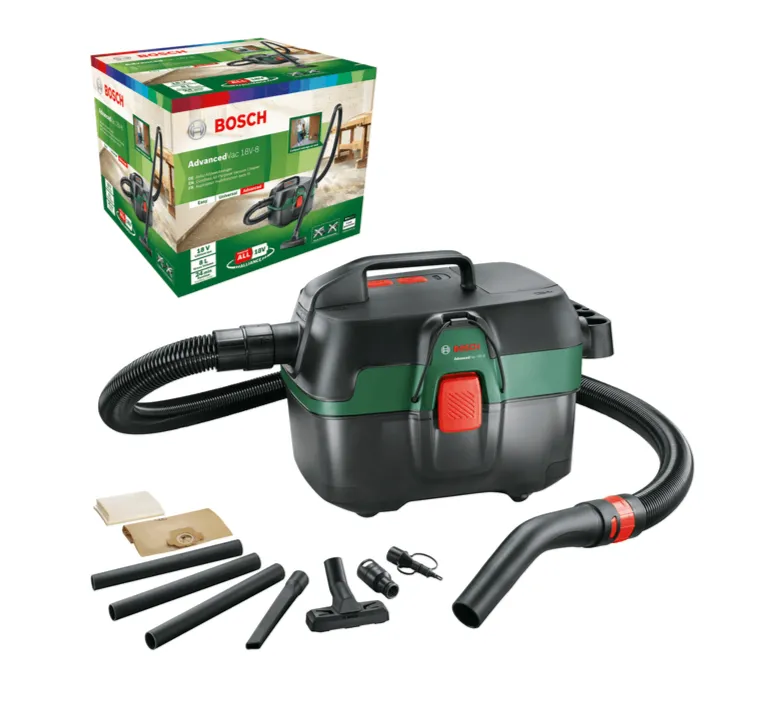 Bosch DIY | AdvancedVac 18V-8 Vacuum Cleaner 18V