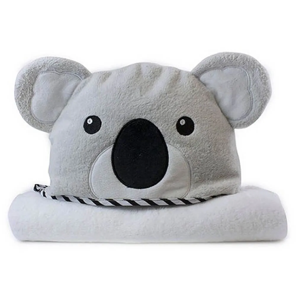 Bubba Blue Aussie Animals Koala Novelty Hooded Bath Towel