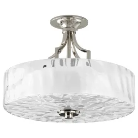 Caress Two-Light Semi-Flush Ceiling Light