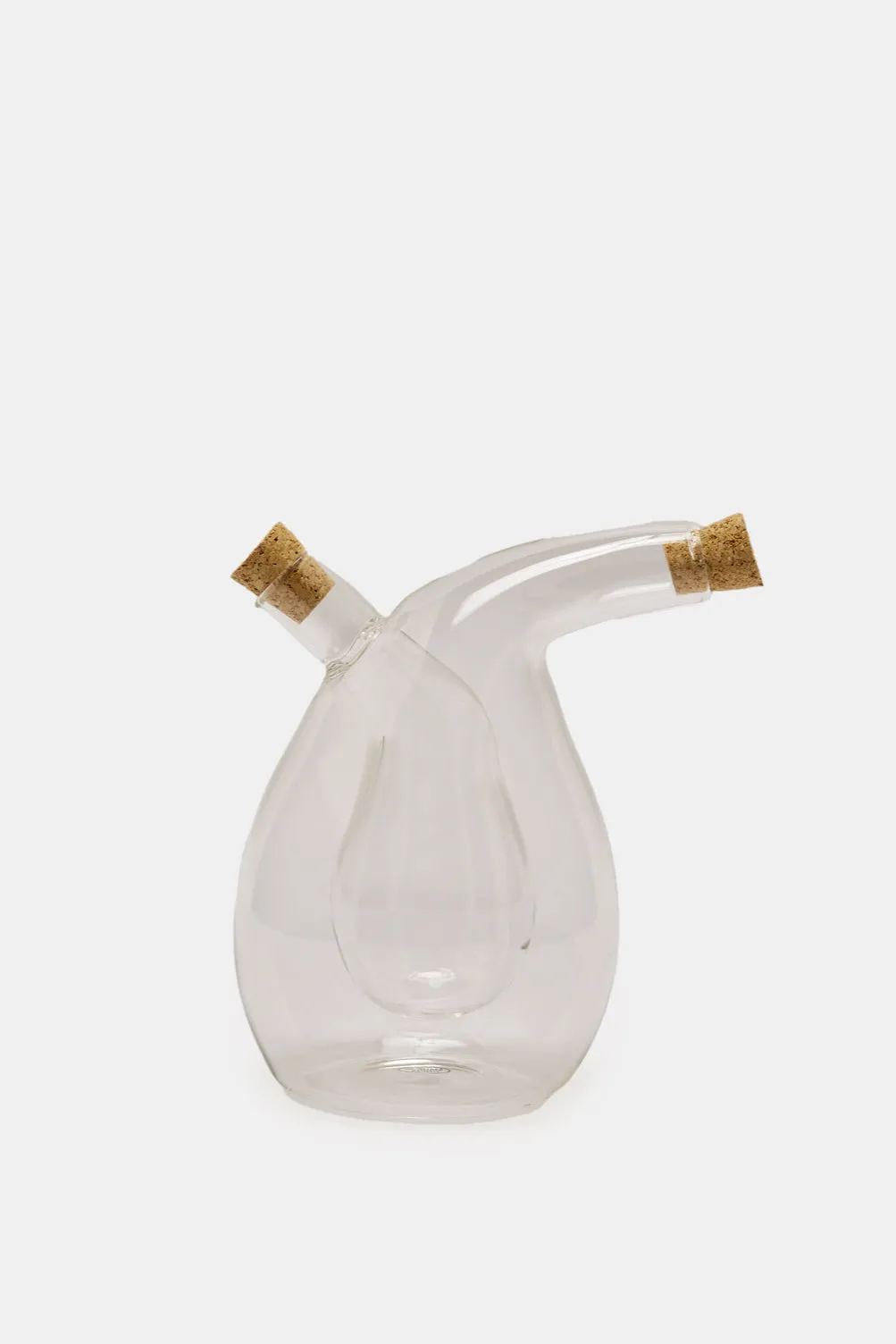 Clear Oil & Vinegar Bottle