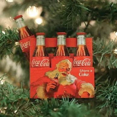 Coca-Cola Six-Pack-CCO102 Old World Christmas Ornament 84201