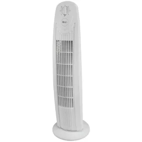 Comfort Zone CZTF329WT 29 Oscillating 3-Speed Tower Fan