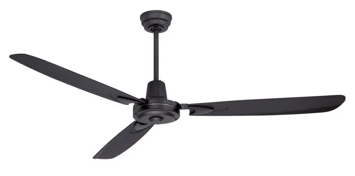 Craftmade VE58FB3 - 58 Inch Ceiling Fan w/Blades Flat Black