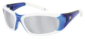 Crews Force Flex Safety Glasses Silver Mirror Lens