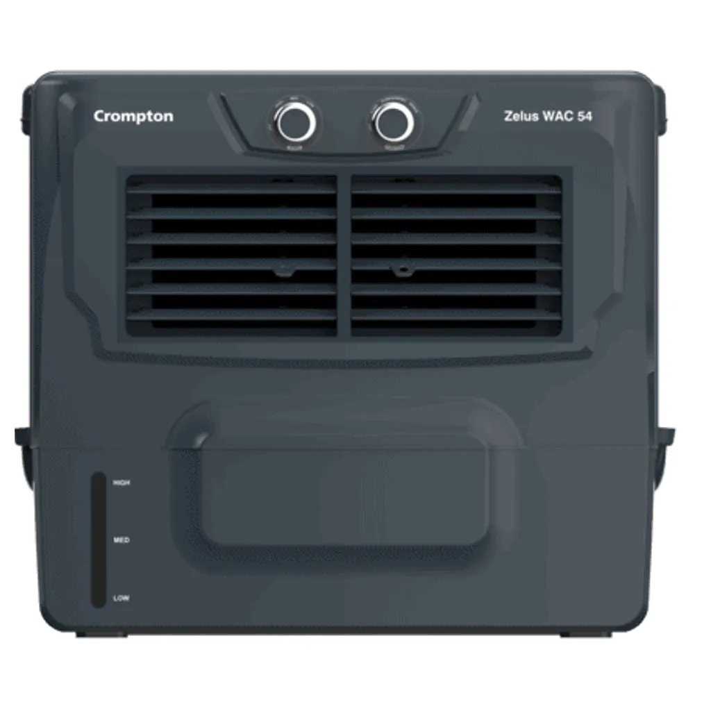 Crompton Zelus WAC 54 Window Air Cooler With Wood Wool Cooling Pads 54 Litre