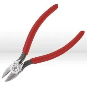 D2026C Klein Tools Diagonal Cutting Pliers,Tapered nose & coil spring,Size 6-1/16"