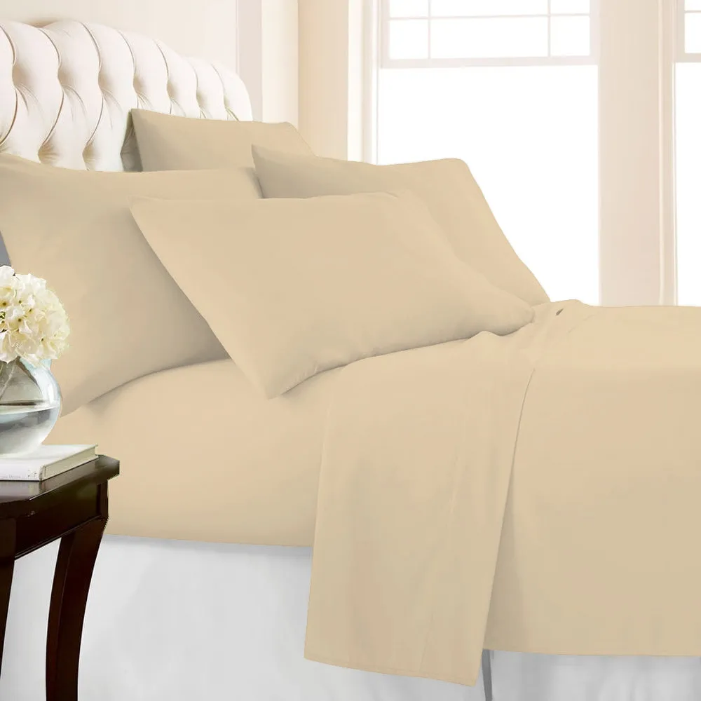 Deep Pocket Premium Bed Sheet Set (6-Piece)