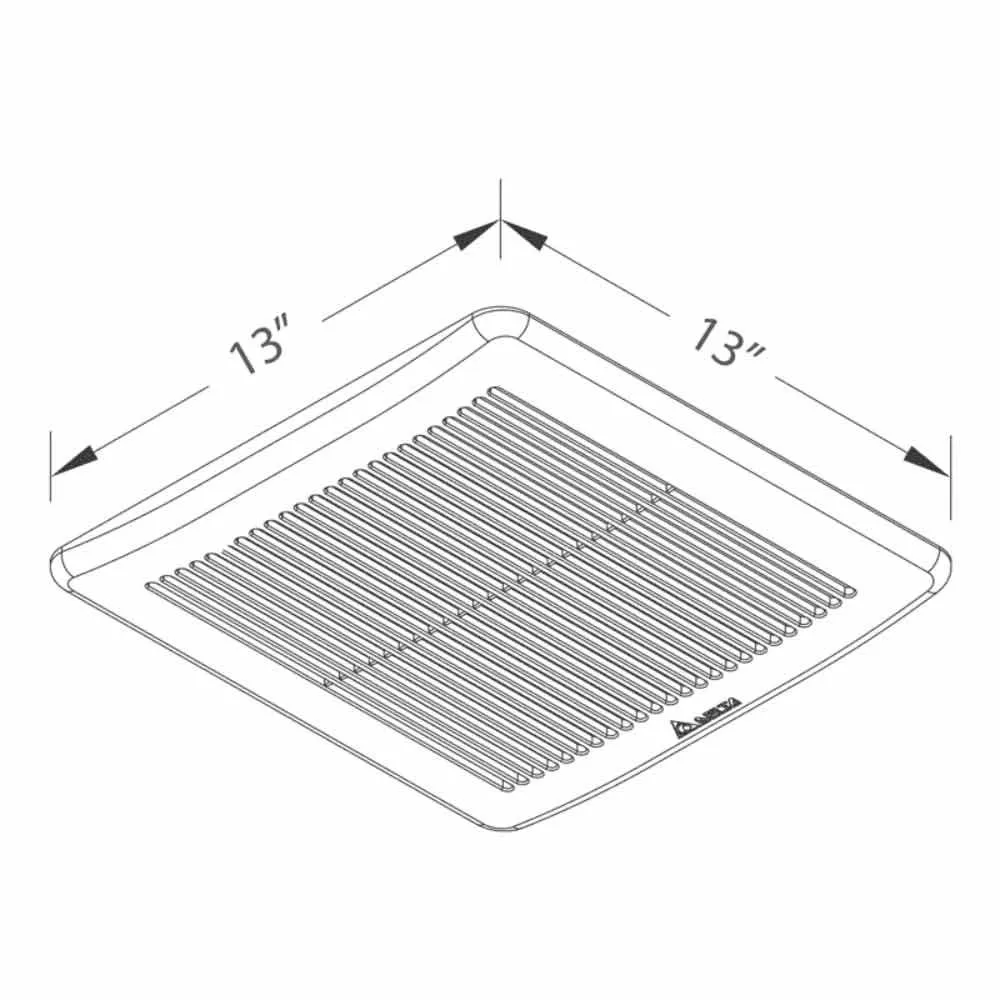 Delta BreezSlim Adjustable 50-80-110 CFM Bathroom Exhaust Fan