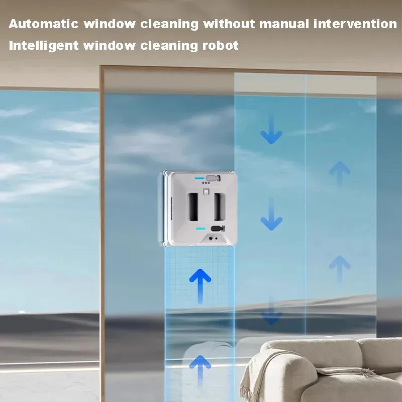 Dual Spray Smart Remote Control Window Cleaner Robot