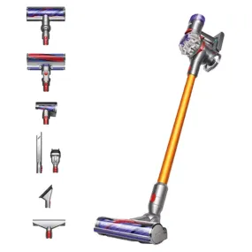 Dyson V8 Absolute 0.54L Cordless Vacuum Cleaner - Silver Yellow | V8ABT