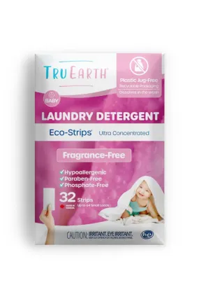 Eco-Strips Laundry Detergent Fragrance Free