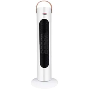 Electric Space Heater, 1500W Whole Room Tower Space Heater with Remote 4 Heat Modes Setting, Overheating Protection, for Bedroom, Office, and Indoor Use, White