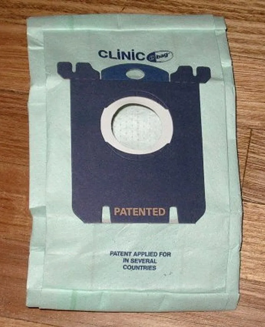 Electrolux AntiAllergy Clinic S-Bag Vacuum Bags - Part # E206B