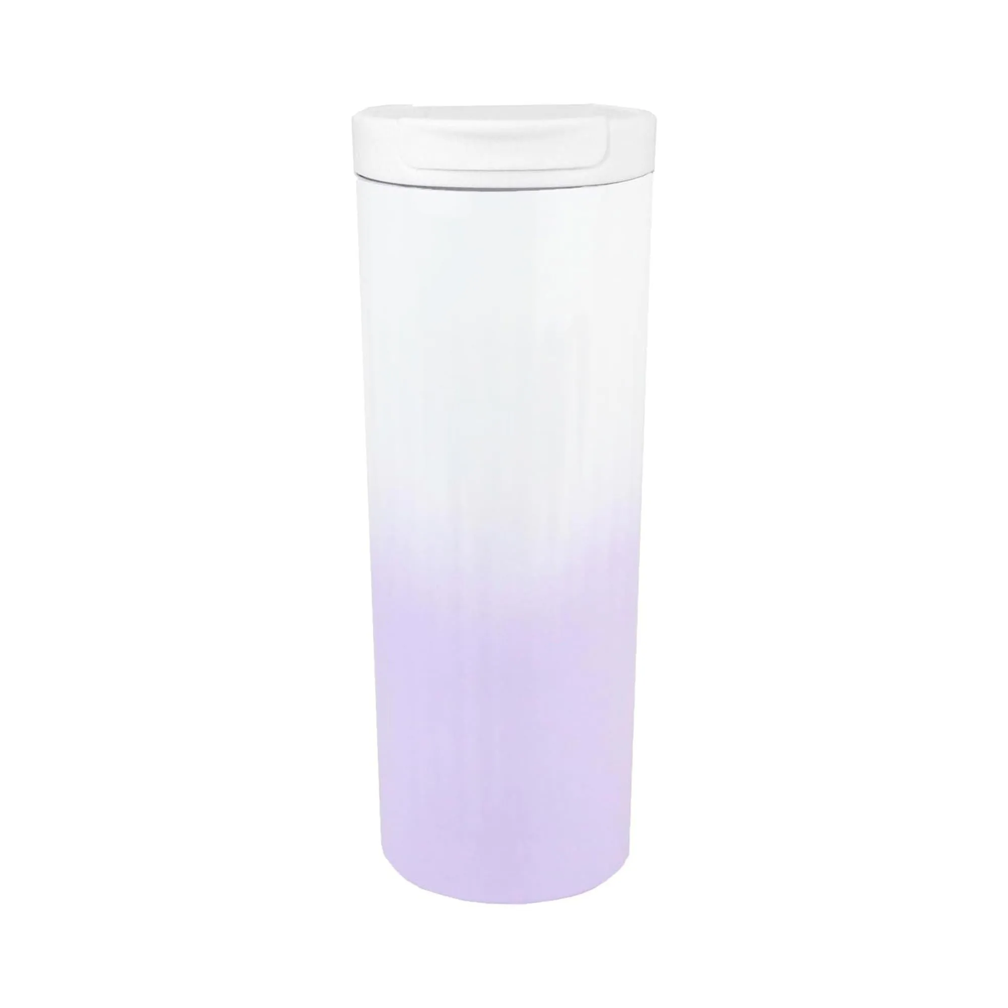 Elegant Gradient Tumblers / Travel Mug - Ombre Lilac 580 ml