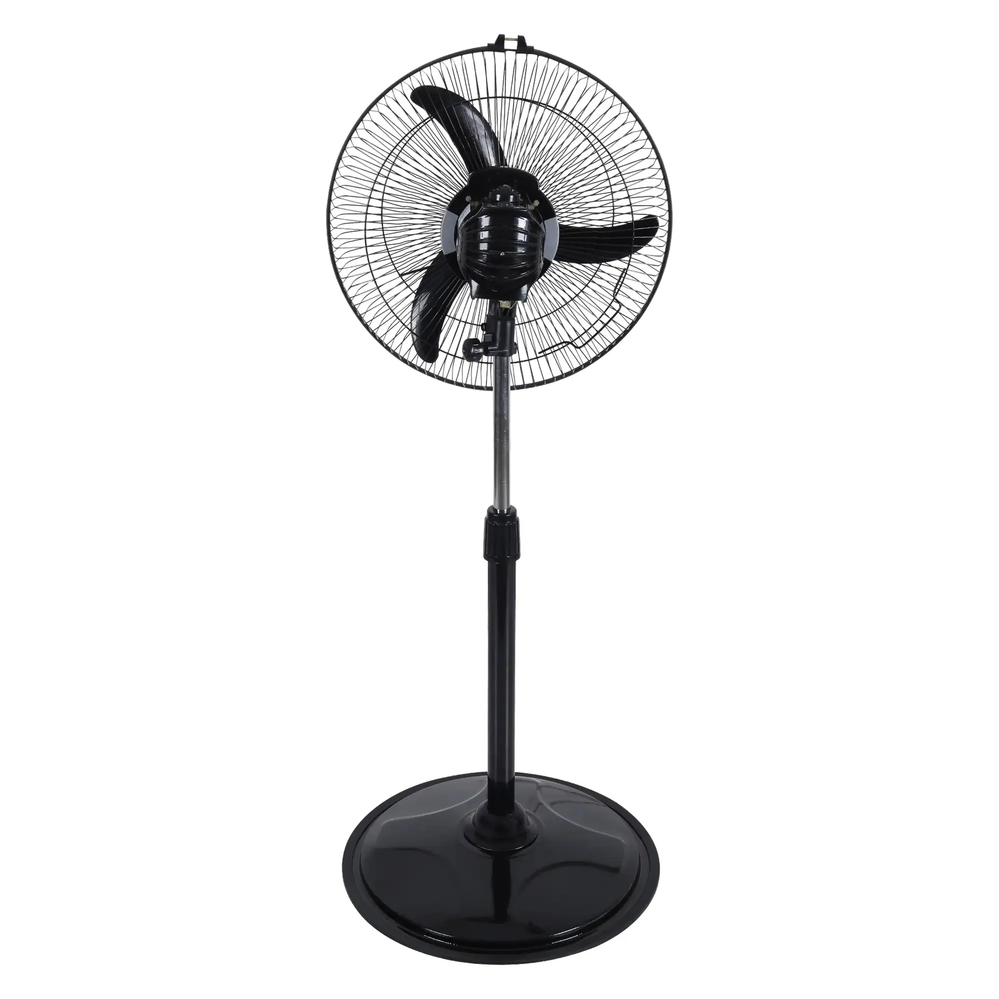 Elina Bullet Farrata Fan 16 Inch/ 400MM Sweep with 120W Full Copper Motor, Adjustable Height & Oscillation, Black