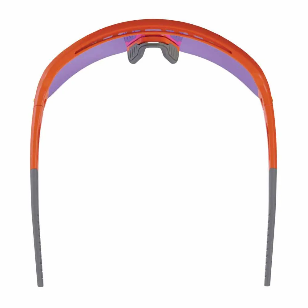 Ergodyne 55019 AEGIR-MI Orange Frame Purple Mirror Lens Safety Glasses