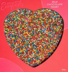 Everfresh Milk Chocolate Speckle Heart