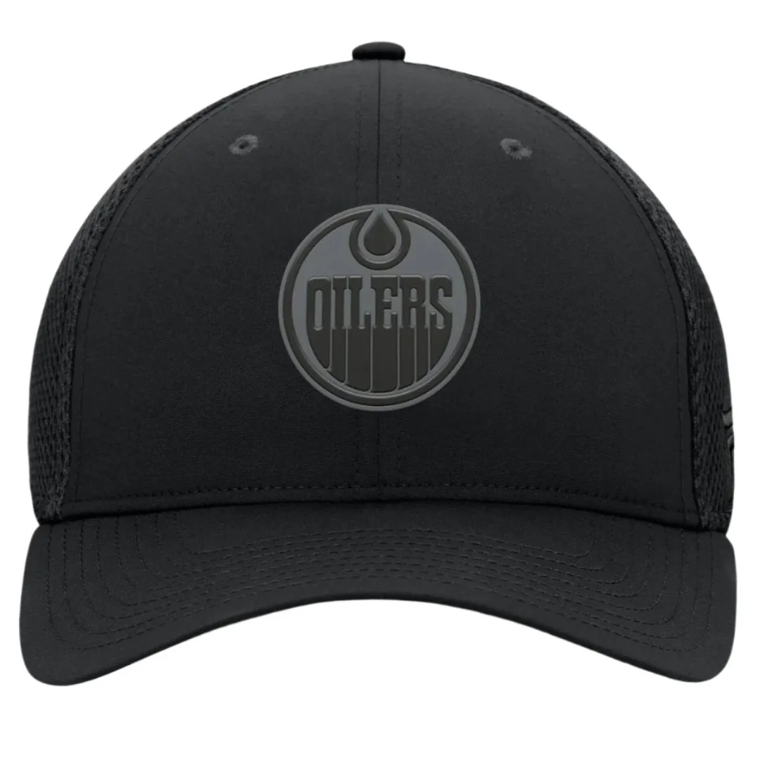 Fanatics Men's NHL Edmonton Oilers 2024 Road Flex Cap Black