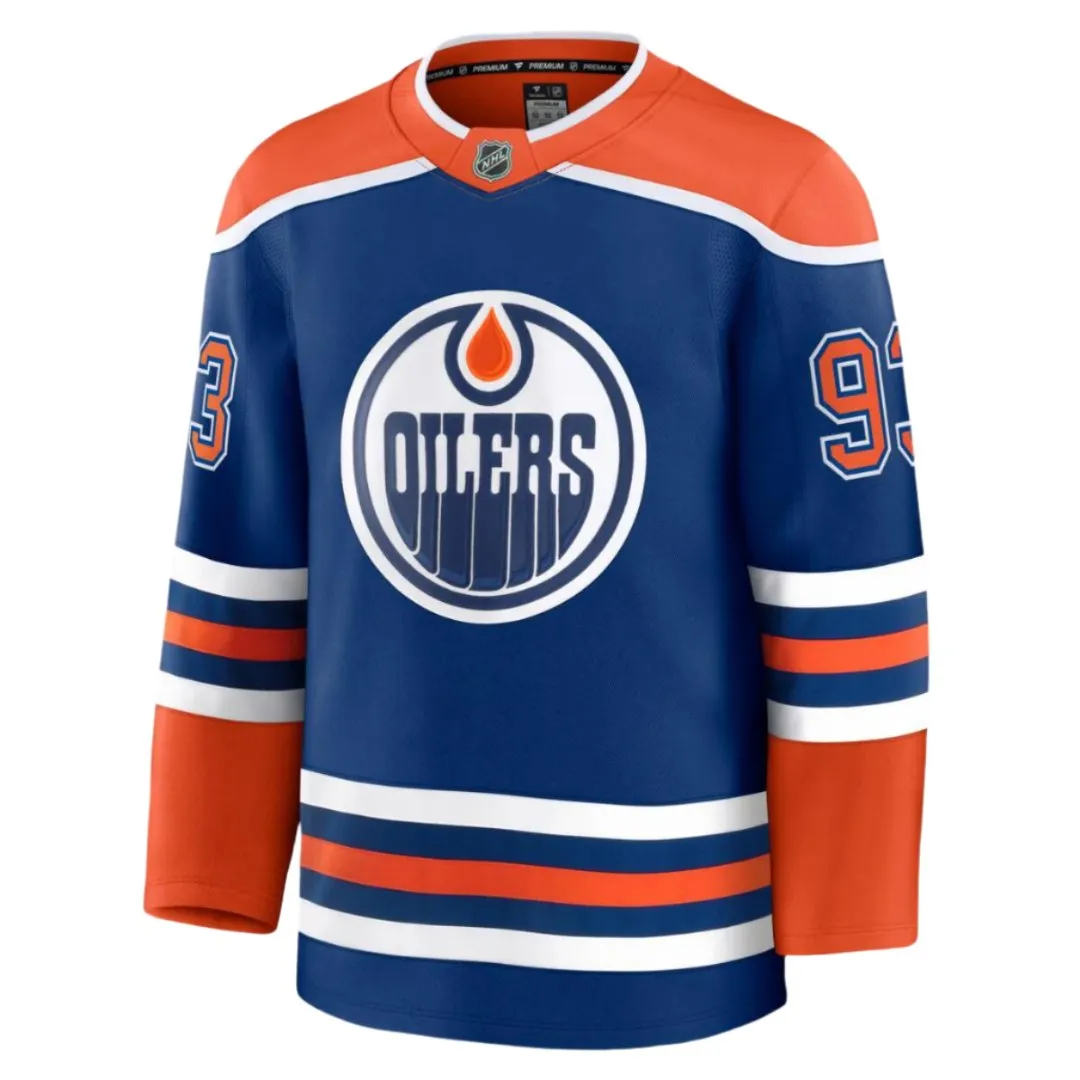 Fanatics Men's NHL Edmonton Oilers Ryan Nugent-Hopkins Premium Home Jersey