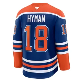 Fanatics Men's NHL Edmonton Oilers Zach Hyman Premium Home Jersey