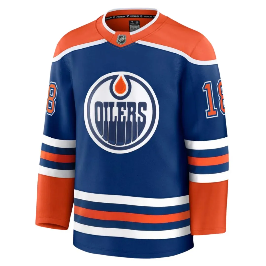 Fanatics Men's NHL Edmonton Oilers Zach Hyman Premium Home Jersey