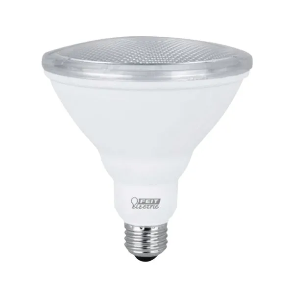 Feit Electric PAR3875/10KLED/2 LED Bulb, Flood/Spotlight, PAR38 Lamp, 75 W Equivalent, E26 Lamp Base, Clear