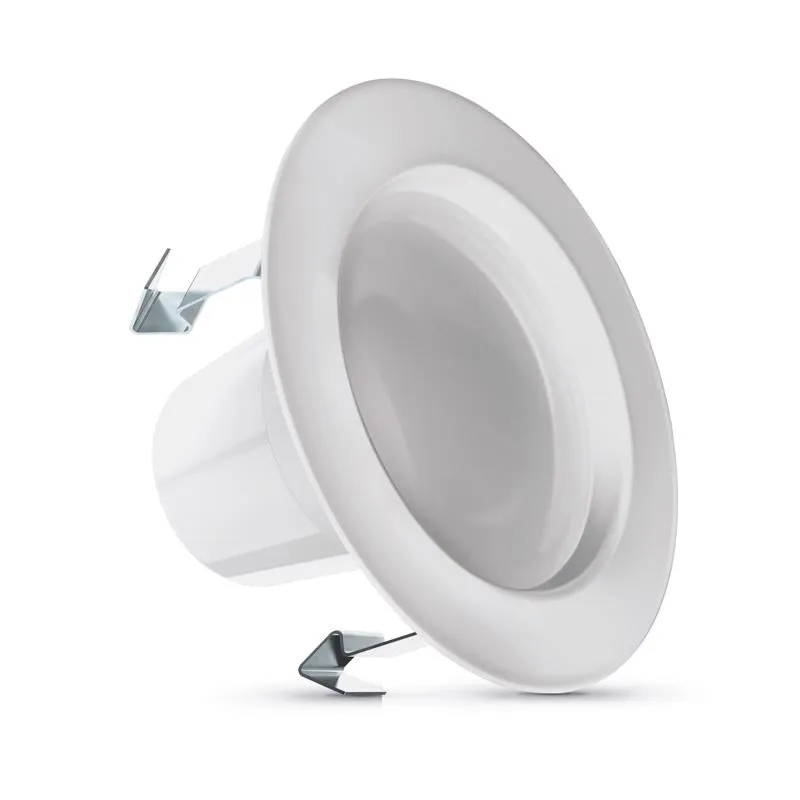 Feit Enhance Frost White 5.1 in. W Aluminum LED Dimmable Recessed Downlight 8.6 W